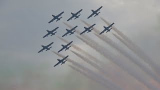 FRECCE TRICOLORI  LADISPOLI AIR SHOW 2024 [upl. by Airrehs]