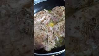 pork recipe porkrecipe whitecream porkchop homecooking shorts asmr satisfying [upl. by Araz]