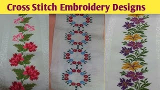 Cross Stitch Embroidery DesignsCross Stitch cookncraftainment [upl. by Zanze]