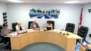 Township of Madawaska Valley Council in Committee Part 2  November 5 2024 [upl. by Alekehs]