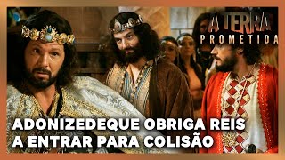 A TERRA PROMETIDA Adonizedeque obriga reis a entrar parte da colisão invencível [upl. by Amitak997]