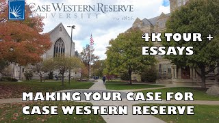 Case Western Reserve University Tour 4K  Essay Tips PreProfessional Scholars [upl. by Adnohsak]