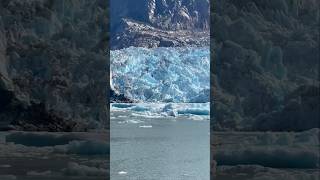 Carnival Luminosa and Queen Elizabeth North Sawyer Glacier cruiseship alaska [upl. by Siloum]