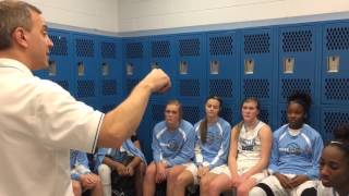 Grand Rapids Christian coach Tom Buteyn addresses Eagles [upl. by Weiner]