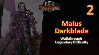 2 Malus Darkblade  WAR vs Slaanesh Subtle Torture  Legendary  No Commentary [upl. by Neumeyer74]