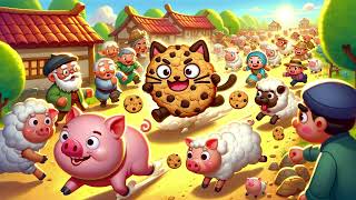 🎬🍪 The Magic Cookie and the Mischievous Cat A Fun Cartoon Story  from Worlds most famous stories 🎉 [upl. by Antoine32]