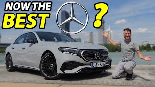 Is the allnew EClass now the best Mercedes 2024 E450 AMG Line driving REVIEW [upl. by Enoryt]