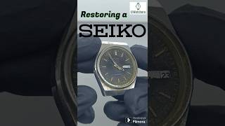 SEIKO 5 Restoration stepBYstep automaticwatches seikoautomatic [upl. by O'Neil]