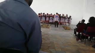 Tollite Hostias Choir at Olukonda Elcin Church 02092018 [upl. by Oniger]