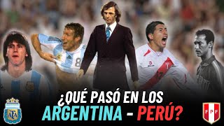 La historia futbolística de los partidos entre Argentina y Perú  Todo lo que hay que saber [upl. by Adyaj]