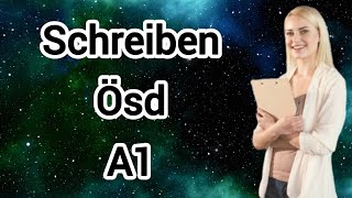 schreiben ösd سطح A1 [upl. by Hollinger635]