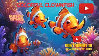 Clown fish Nursery Rhymes for Kids  kids Song  tinythinkertvkids [upl. by Notsle]