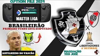 STEAM DECK  PES 2125  MASTER LIGA  TEMPORADA QUENTE [upl. by Ybeloc523]