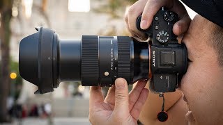 AMAZING Sigma 2470mm for Sony FE USER EXPERIENCE REVIEW 2020 [upl. by Valeda]