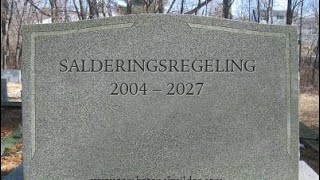 Salderingsregeling stopt in 2027 [upl. by Brunn336]