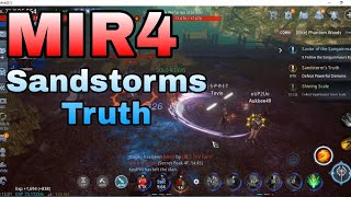 MIR4 Sandstorms Truth  Mcdhong Vlog Channel [upl. by Animlehliw]