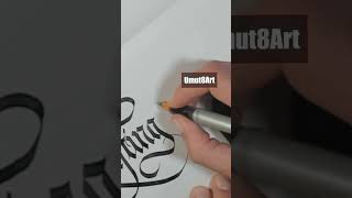 Der Weltbeste Kalligrafie Stream auf Twitch 🌍✍️👾 kalligrafie calligraphy calligraffiti [upl. by Oelak545]