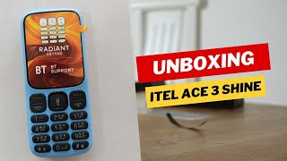 Itel Ace 3 Shine  New latest keypad Phone  Unboxing [upl. by Burch]