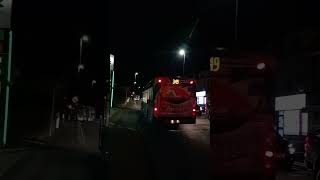 Stagecoach Bus 36499 with a flash 1 tone amp assault alarms [upl. by Llertram]