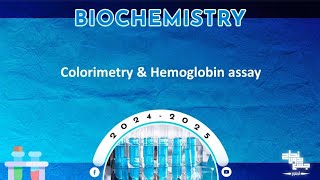 Pract 2 Colorimetry and Hemoglobin assay  Biochemistry [upl. by Aloiv]