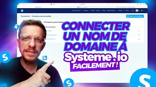 TUTO PRATIQUE  Connecter un Nom de Domaine sur Systemeio FACILEMENT   Avec Infomaniak [upl. by Oznohpla846]