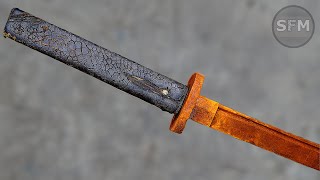 Restoration Old Rusty Japanese KATANA Sword [upl. by Nelia155]