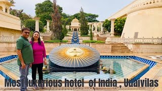 The Oberoi UdaivilasUdaipur  The Most Luxurious Hotel in India [upl. by Ylecic]