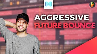 FL Studio  Aggressive Future Bounce Tutorial FREE FLP [upl. by Kania]