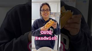 ପନିର ଟିକ୍କା ର SANDWICH 🥪 sandwich odiafoodtuber odiavlog [upl. by Novihs]