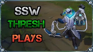 SSW Thresh Plays  Epic Thresh Montage [upl. by Oileduab]