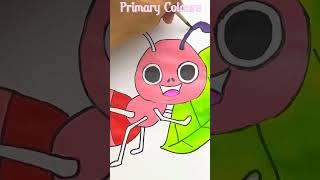 Ant Drawing Painting and Coloring 🐜🎨🖌️ [upl. by Ylrebme570]