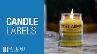 Candle and Wax Melt Labels  Product Overview [upl. by Lionel]