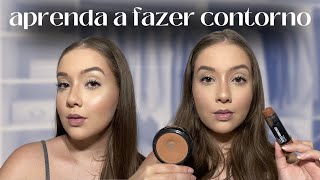 Dicas para fazer contorno facial  Tutorial de contorno facial [upl. by Eciralc]