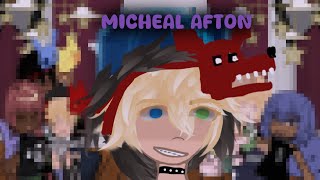 Micheal past classmates react to himlazinessart made by menoah x michealhope you enjoy [upl. by Thordia]