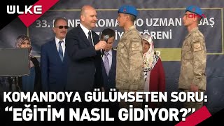 Bakan Soylu Komando Uzman Erbaş Mezuniyet Törenine Katıldı [upl. by Nnairahs]