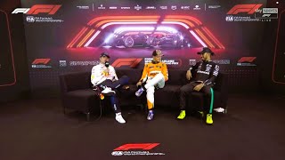 Max Vertsppens NO COMMENT Throughout The Whole Press Conference 👀   Singapore GP 2024 [upl. by Frans]