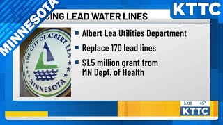 Albert Lea working to replace lead water lines [upl. by Conlee363]