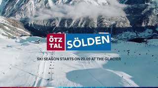 Ski season starts on Sept 20 2024  Sölden [upl. by Teillo]