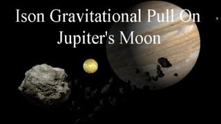 Ison Gravitational Pull On Jupiters Moon [upl. by Nitsoj]