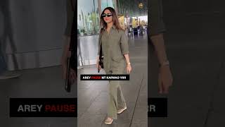 AREY PAUSE MAT KARWAO YRR celebritynews vanikapoor airportlook [upl. by Nereids]