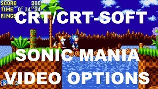 Sonic Mania Switch  Video Filters [upl. by Drusus750]