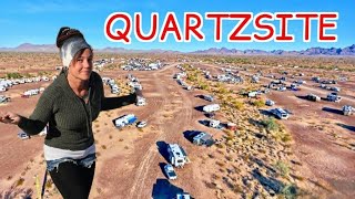 Millions Of Travelers In Quartzsite Arizona [upl. by Plume]