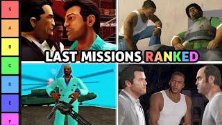 Ranking Every GTA Game FINAL MISSION from Worst to Best [upl. by Asserrac656]