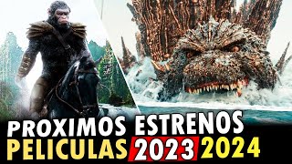 Estrenos de CINE 2023 Y 2024  Peliculas mas esperadas Fechas Trailers sin spoiler [upl. by Schreibe]