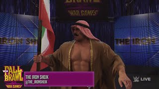 WWE 2K24  Iron Shiek Entrance WCW PACK DLC [upl. by Dyane9]