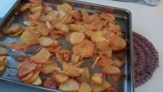 Roasted Potatoes Done In The Toaster Oven [upl. by Tollmann]