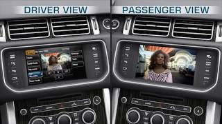 Range Rover 13MY  Dual View Screen [upl. by Hewe60]