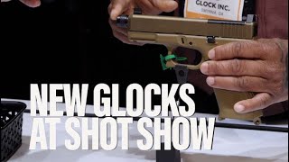 Glock debuted two new pistols at this years SHOT Show [upl. by Abeu]