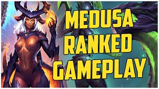 S11 SMITE RANKED MEDUSA GAMEPLAY [upl. by Navy]