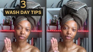 3 TIPS FOR LOC WASH DAY [upl. by Anomer217]